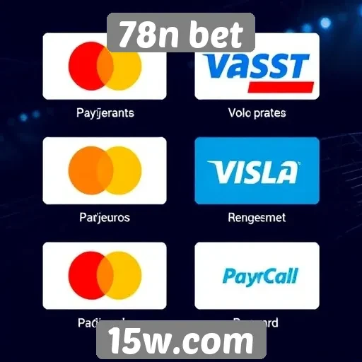 Métodos de pagamento no 78n bet